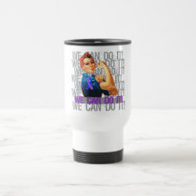 Rheumatoid Arthritis Rosie WE CAN DO IT Mugs