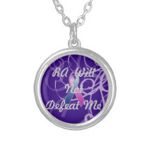 Rheumatoid Arthritis Will Not Defeat Me Necklace