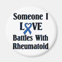 Rheumatoid RA Fridge Magnet