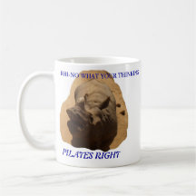 RHI-NO WHAT YOUR THINKING COFFEE MUG