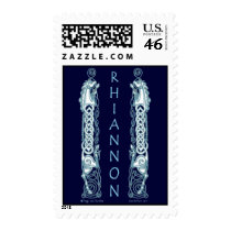 Rhiannon Celtic Design Postage postage