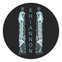 Rhiannon Celtic Horse Sticker, Black by Beltain Rhiannon Celtic Horse Sticker, Black