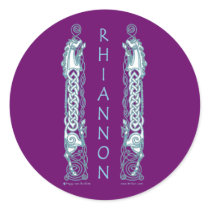 Rhiannon Celtic Horse Sticker, Dark Purple by Beltain Rhiannon Celtic Horse Sticker, Dark Purple