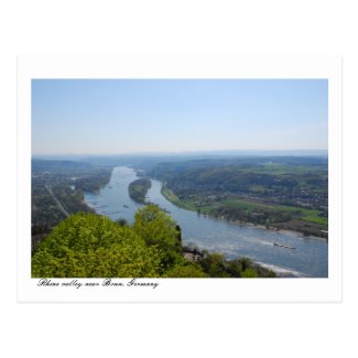 Rhine valley near Bonn, Germany Postcards