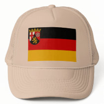 Rhineland Palatinate, Germany hats by bestflag Rhineland Palatinate, Germany hats
