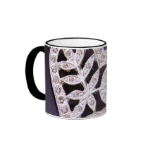Rhinestone Heart Mug