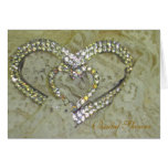 Rhinestones and Lace Cards