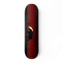 Rhino And Red Sunrise skateboards by TheKingSkunk Rhino And Red Sunrise skateboards