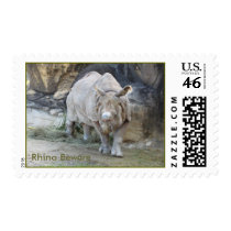 Rhino Beware! postage by inyrfc Rhino Beware! postage