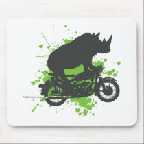 Rhino Biker mousepads