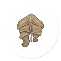 rhino butt stickers by doonidesignsanimals rhino butt stickers