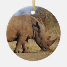 Rhino Christmas Ornaments