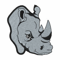 Rhino embroidered shirts by ZazzleEmbroidery Rhino embroidered shirts