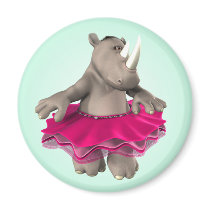 Rhino Green Magnet
