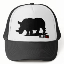 rhino trucker hat