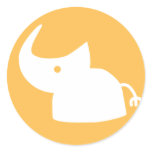 Rhino Logo Sticker
