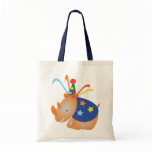 Rhino: party party tote bags