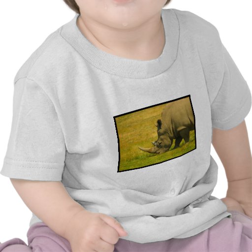 Rhino Photo Baby T-Shirt