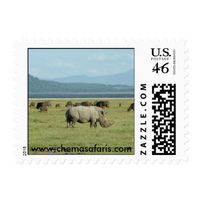 Rhino Stamp at Zazzle -- Click here for a larger image