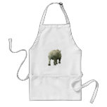 Rhino walking away apron