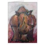 Rhinoceros. Cards