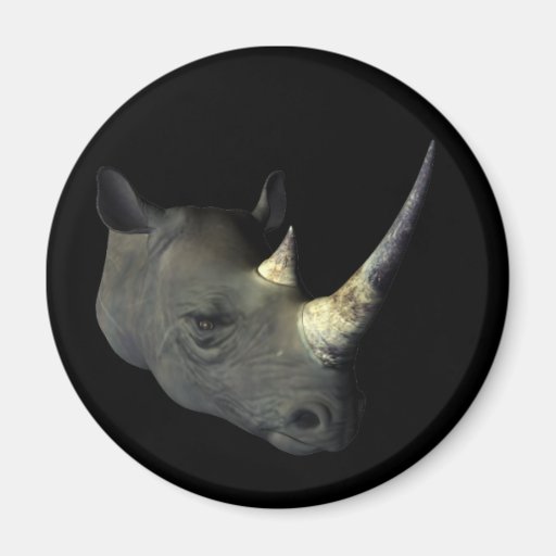 Rhinoceros Fridge Magnets