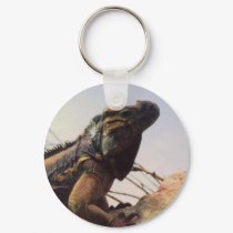 Rhinoceros Iguana keychains