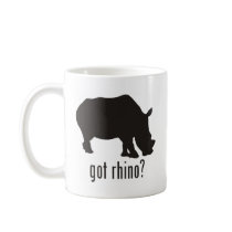 Rhinoceros Coffee Mugs