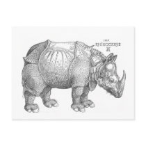 Rhinoceros Postcard
