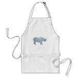 Rhinoceros rhino rhinoceros apron
