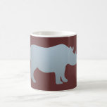 Rhinoceros rhino rhinoceros coffee mug