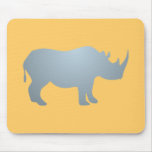 Rhinoceros rhino rhinoceros mouse pad