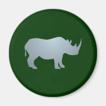 Rhinoceros rhino rhinoceros refrigerator magnet