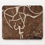 Rhinoceros with Man Mouse Mats