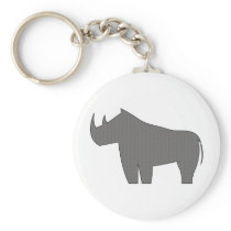 Rhinoceroses - Rhino Key Chain