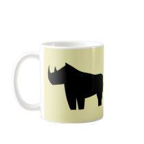 Rhinoceroses  Rhino Coffee Mugs