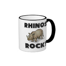 Rhinos Rock Coffee Mug