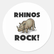 Rhinos Rock Stickers