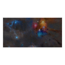 Rho Ophiuchi Cloud Complex Dark Nebula Personalized Photo Card