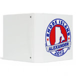 Rhode Island Alexander 3 Ring Binder