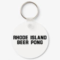 Rhode Island Beer Pong keychains