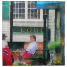 Rhode Island - Cafe Newport RI Napkins