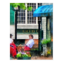 Rhode Island - Cafe Newport RI Post Cards