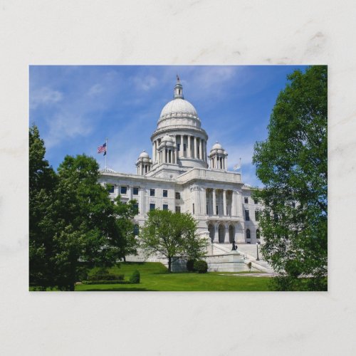 Rhode Island Capitol Postcard postcard