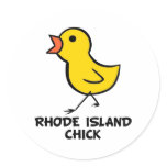 Rhode Island Chick Sticker
