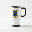 Rhode Island Coat of Arms Mug by FlagTshirts Rhode Island Coat of Arms Mug