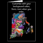 Rhode Island Customize card how you want it cards