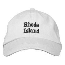 Rhode Island embroidered hats by TheYankeeDingo Rhode Island embroidered hats