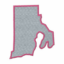 Rhode Island embroidered shirts