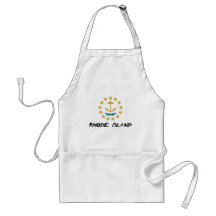 Rhode Island Flag Apron